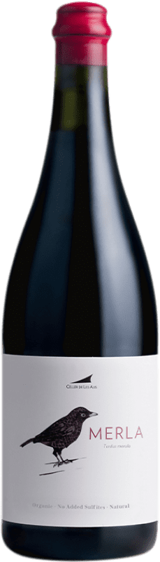 23,95 € Envoi gratuit | Vin Rouge Alta Alella AA Merla Natural Jeune D.O. Alella Catalogne Espagne Monastrell Eco Biologique Bouteille 75 cl