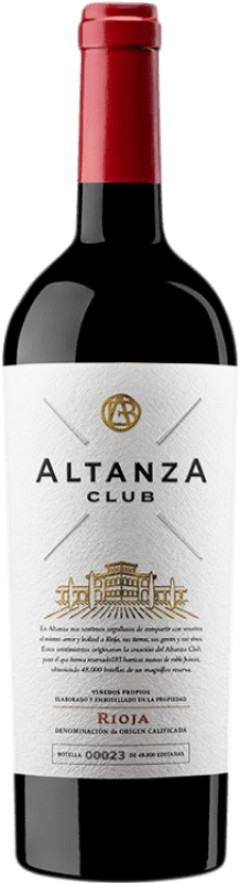 32,95 € 免费送货 | 红酒 Altanza Club 预订 D.O.Ca. Rioja 拉里奥哈 西班牙 Tempranillo 瓶子 75 cl