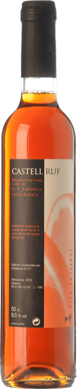 11,95 € Envío gratis | Vino Dulce Altrabanda Castellruf Vi & Taronja D.O. Alella Cataluña España Pensal Botella Medium 50 cl