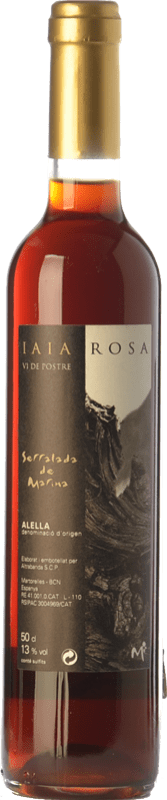 11,95 € Free Shipping | Sweet Wine Altrabanda Iaia Rosa D.O. Alella Catalonia Spain Pensal Medium Bottle 50 cl