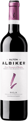 7,95 € Kostenloser Versand | Rotwein Altún Albiker Jung D.O.Ca. Rioja La Rioja Spanien Tempranillo, Viura Flasche 75 cl