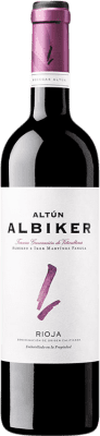 7,95 € 送料無料 | 赤ワイン Altún Albiker 若い D.O.Ca. Rioja ラ・リオハ スペイン Tempranillo — テンプラニーリョ, Viura — ヴィウラ 75 cl