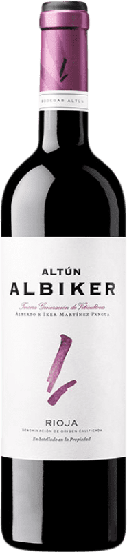 7,95 € Free Shipping | Red wine Altún Albiker Young D.O.Ca. Rioja The Rioja Spain Tempranillo, Viura Bottle 75 cl