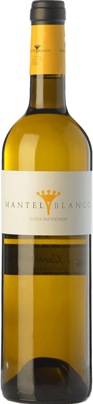 7,95 € Free Shipping | White wine Álvarez y Díez Mantel Blanco D.O. Rueda Castilla y León Spain Sauvignon White Bottle 75 cl