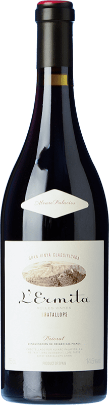 1 399,95 € Kostenloser Versand | Rotwein Álvaro Palacios L'Ermita Crianza — Kurze Fassreifung D.O.Ca. Priorat Katalonien Spanien Garnacha — Grenache, Cariñena — Carignan Flasche 75 cl