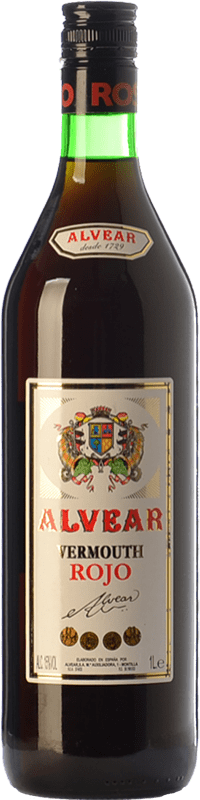 18,95 € Бесплатная доставка | Вермут Alvear Vermouth Rojo Андалусия Испания бутылка 1 L