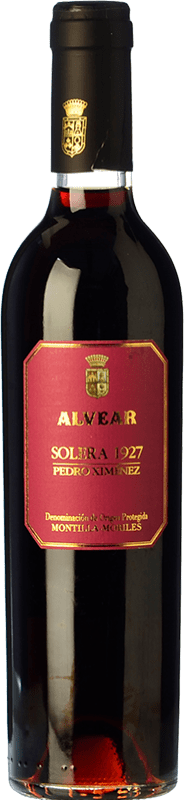 15,95 € 免费送货 | 强化酒 Alvear Solera 1927 D.O. Montilla-Moriles 安达卢西亚 西班牙 Pedro Ximénez 瓶子 Medium 50 cl