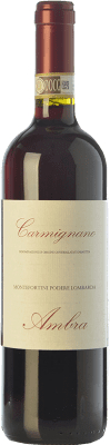 17,95 € Envoi gratuit | Vin Rouge Ambra Montefortini D.O.C.G. Carmignano Toscane Italie Cabernet Sauvignon, Sangiovese, Canaiolo 75 cl