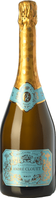 65,95 € Kostenloser Versand | Weißer Sekt André Clouet Millésimé Brut Reserve A.O.C. Champagne Champagner Frankreich Spätburgunder Flasche 75 cl