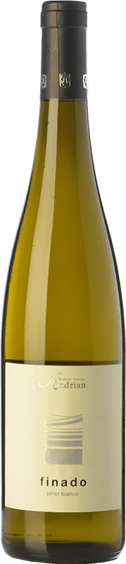 13,95 € Envío gratis | Vino Blanco Andriano Finado D.O.C. Alto Adige Trentino-Alto Adige Italia Pinot Blanco Botella 75 cl