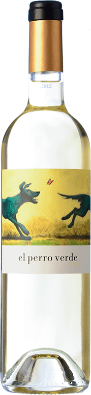 16,95 € Spedizione Gratuita | Vino bianco Uvas Felices El Perro Verde Giovane D.O. Rueda Castilla y León Spagna Verdejo Bottiglia 75 cl