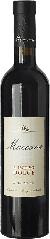 18,95 € 免费送货 | 甜葡萄酒 Angiuli Dolce Maccone I.G.T. Puglia 普利亚大区 意大利 Primitivo — 普里米蒂沃 中瓶装 50 cl