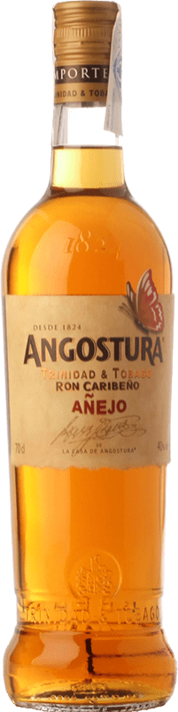 18,95 € 免费送货 | 朗姆酒 Angostura Añejo 特立尼达和多巴哥 瓶子 70 cl