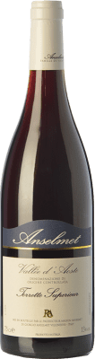 25,95 € Envio grátis | Vinho tinto Anselmet Torrette Supérieur D.O.C. Valle d'Aosta Valle d'Aosta Itália Cornalin, Fumin, Petit Rouge Garrafa 75 cl