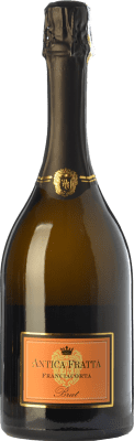 24,95 € Бесплатная доставка | Белое игристое Fratta брют D.O.C.G. Franciacorta Ломбардии Италия Pinot Black, Chardonnay бутылка 75 cl