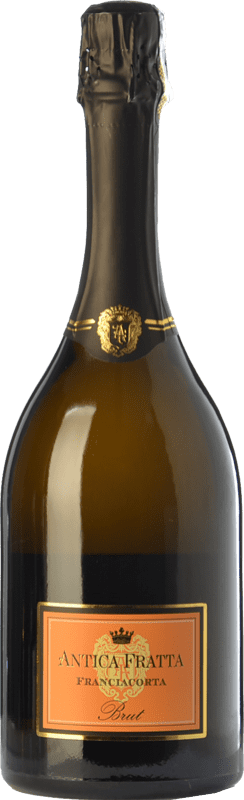 25,95 € Spedizione Gratuita | Spumante bianco Fratta Brut D.O.C.G. Franciacorta lombardia Italia Pinot Nero, Chardonnay Bottiglia 75 cl