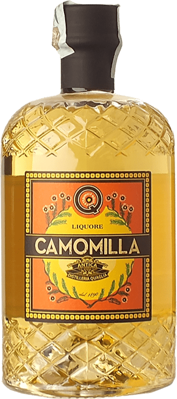 34,95 € Free Shipping | Herbal liqueur Quaglia Liquore alla Camomilla Piemonte Italy Bottle 70 cl