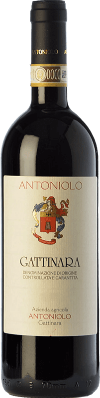 44,95 € Бесплатная доставка | Красное вино Antoniolo D.O.C.G. Gattinara Пьемонте Италия Nebbiolo бутылка 75 cl