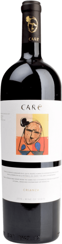 12,95 € Kostenloser Versand | Rotwein Añadas Care Alterung D.O. Cariñena Aragón Spanien Merlot, Syrah Flasche 75 cl