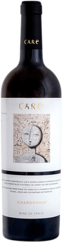 7,95 € Free Shipping | White wine Añadas Care D.O. Cariñena Aragon Spain Chardonnay Bottle 75 cl
