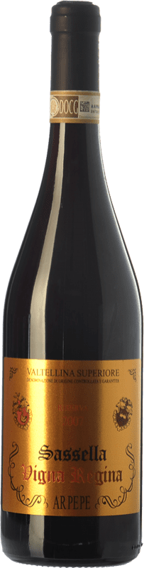 75,95 € Free Shipping | Red wine Ar.Pe.Pe. Sassella Vigna Regina Reserve D.O.C.G. Valtellina Superiore Lombardia Italy Nebbiolo Bottle 75 cl