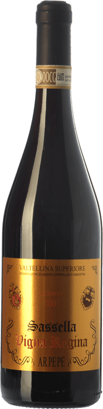 78,95 € Kostenloser Versand | Rotwein Ar.Pe.Pe. Sassella Vigna Regina Superior Reserve — Gereift D.O.C. Valtellina Lombardei Italien Nebbiolo Flasche 75 cl