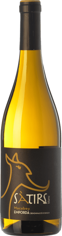9,95 € Бесплатная доставка | Белое вино Arché Pagés Sàtirs Blanc D.O. Empordà Каталония Испания Macabeo бутылка 75 cl
