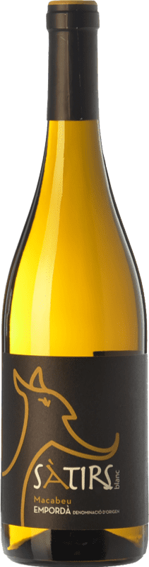6,95 € Envío gratis | Vino Blanco Arché Pagés Sàtirs D.O. Empordà Cataluña España Macabeo 75 cl