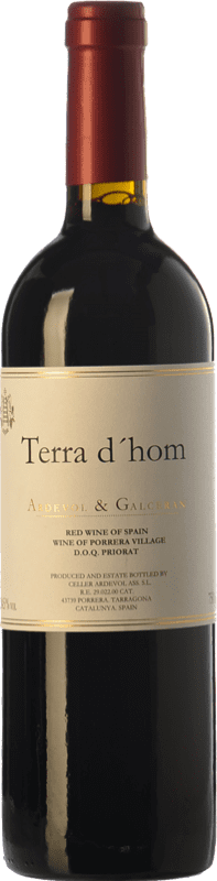 32,95 € Free Shipping | Red wine Ardèvol Terra d'Hom Aged D.O.Ca. Priorat Catalonia Spain Syrah Bottle 75 cl