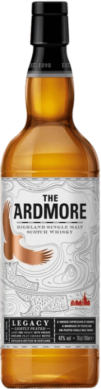 32,95 € Envio grátis | Whisky Single Malt Ardmore Legacy Highlands Reino Unido Garrafa 70 cl