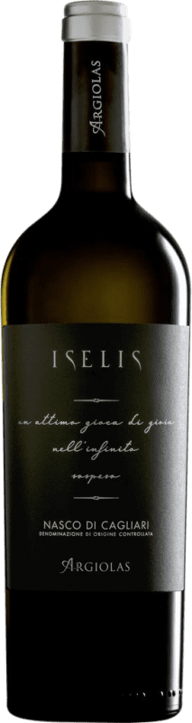 18,95 € Envoi gratuit | Vin blanc Argiolas Iselis Bianco D.O.C. Nasco di Cagliari Sardaigne Italie Vermentino, Nasco Bouteille 75 cl