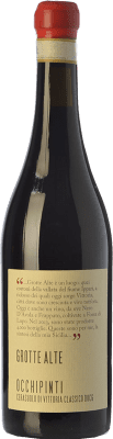 83,95 € Free Shipping | Red wine Arianna Occhipinti Grotte Alte D.O.C.G. Cerasuolo di Vittoria Sicily Italy Nero d'Avola, Frappato Organic Bottle 75 cl
