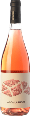 6,95 € Envio grátis | Vinho rosé Aroa Larrosa D.O. Navarra Navarra Espanha Tempranillo, Grenache Garrafa 75 cl