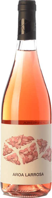 6,95 € Kostenloser Versand | Rosé-Wein Aroa Larrosa D.O. Navarra Navarra Spanien Tempranillo, Grenache Flasche 75 cl