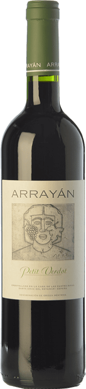 15,95 € Spedizione Gratuita | Vino rosso Arrayán Crianza D.O. Méntrida Castilla-La Mancha Spagna Petit Verdot Bottiglia 75 cl