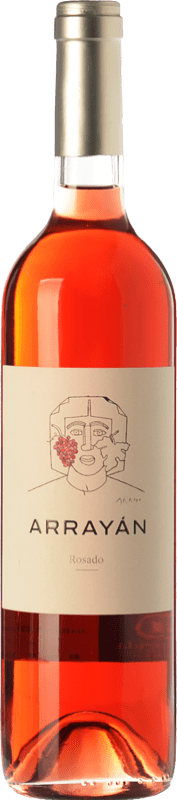 12,95 € Kostenloser Versand | Rosé-Wein Arrayán D.O. Méntrida Kastilien-La Mancha Spanien Merlot, Syrah, Cabernet Sauvignon, Petit Verdot Flasche 75 cl