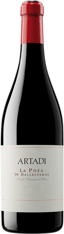 127,95 € Envío gratis | Vino tinto Artadi La Poza de Ballesteros Crianza D.O.Ca. Rioja La Rioja España Tempranillo Botella 75 cl