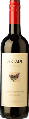 9,95 € Free Shipping | Red wine Artadi Joven Spain Tempranillo, Viura Bottle 75 cl