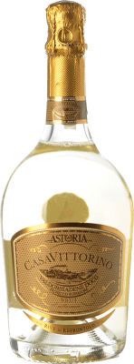 15,95 € Free Shipping | White sparkling Astoria Casa di Vittorino Brut D.O.C.G. Prosecco di Conegliano-Valdobbiadene Treviso Italy Glera Bottle 75 cl
