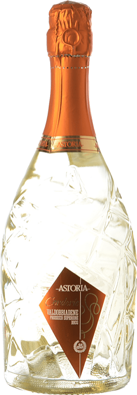 9,95 € Free Shipping | White sparkling Astoria Corderìe D.O.C.G. Prosecco di Conegliano-Valdobbiadene Treviso Italy Glera Bottle 75 cl