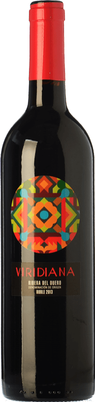 13,95 € Envio grátis | Vinho Tinto Atalayas de Golbán Viridiana Jovem D.O. Ribera del Duero Castela e Leão Espanha Tempranillo 75 cl