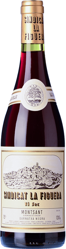 13,95 € 免费送货 | 红酒 Aubacs i Solans Sindicat La Figuera 年轻的 D.O. Montsant 加泰罗尼亚 西班牙 Grenache 瓶子 75 cl