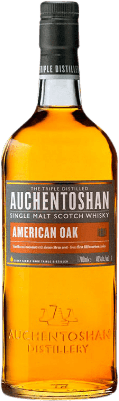 34,95 € 免费送货 | 威士忌单一麦芽威士忌 Auchentoshan American Oak 低地 英国 瓶子 70 cl