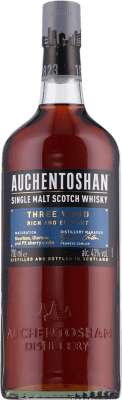 59,95 € 送料無料 | ウイスキーシングルモルト Auchentoshan Three Wood Lowlands イギリス ボトル 70 cl