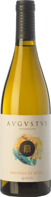 17,95 € Envío gratis | Vino Blanco Augustus Forum Microvinificacions Malvasia Sitges Crianza D.O. Penedès Cataluña España Malvasía Botella 75 cl