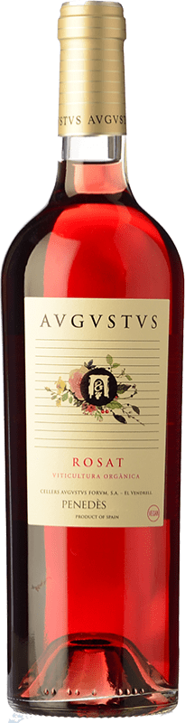 9,95 € Envio grátis | Vinho rosé Augustus Rosat D.O. Penedès Catalunha Espanha Merlot, Cabernet Sauvignon Garrafa 75 cl