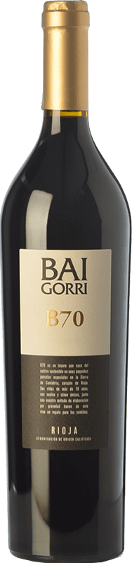 165,95 € Envío gratis | Vino Tinto Baigorri B70 Reserva D.O.Ca. Rioja La Rioja España Tempranillo 75 cl