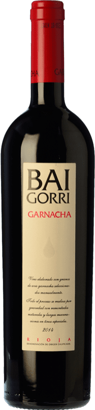 32,95 € Kostenloser Versand | Rotwein Baigorri Alterung D.O.Ca. Rioja La Rioja Spanien Grenache Flasche 75 cl