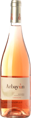 8,95 € 免费送货 | 玫瑰酒 Baja Montaña Arbayún D.O. Navarra 纳瓦拉 西班牙 Grenache 瓶子 75 cl