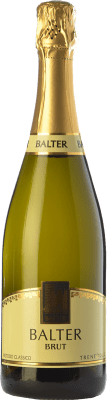 21,95 € Free Shipping | White sparkling Balter Brut D.O.C. Trento Trentino Italy Chardonnay Bottle 75 cl